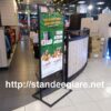 Khung standee chân sắt tốt 60x160cm 6 standee chân sắt