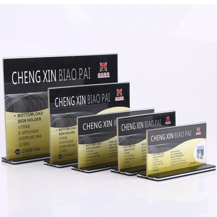 Standee để bàn mica A5 22 kệ mica để bàn