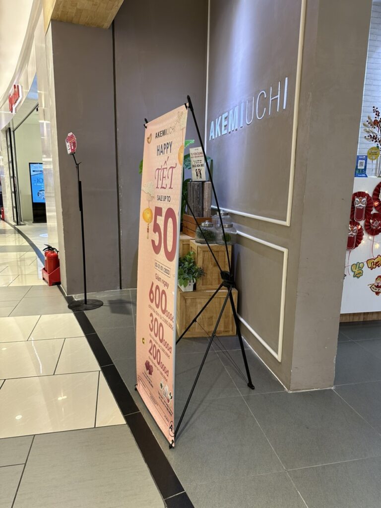 Standee Quảng Cáo Việt Nam 39 standee chữ x
