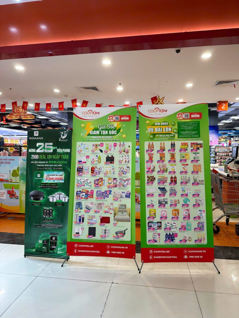 Standee quảng cáo là gì? Tổng hợp các mẫu standee quảng cáo đẹp 5 standee quảng cáo